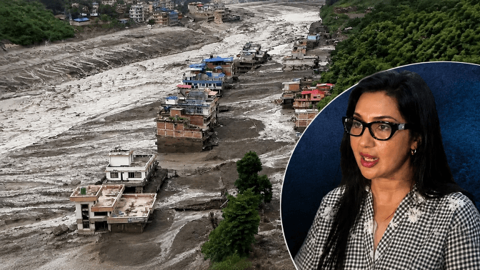 নেপালে ভয়াবহ বন্যায় অল্পের জন্য রক্ষা, আতঙ্কের অভিজ্ঞতা জানালেন অপু বিশ্বাস