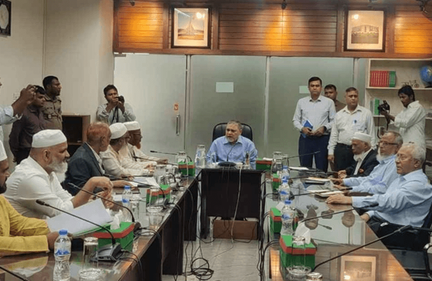 স্থানীয় নির্বাচন নিয়ে ইসির সঙ্গে জামায়াতের বৈঠক