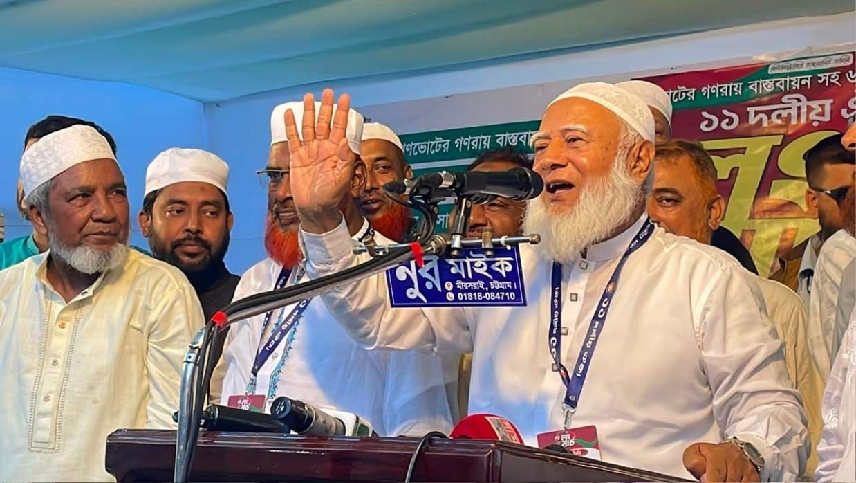 ৬ দফা অধিকার আদায় করেই ঘরে ফিরব: শফিকুর রহমান