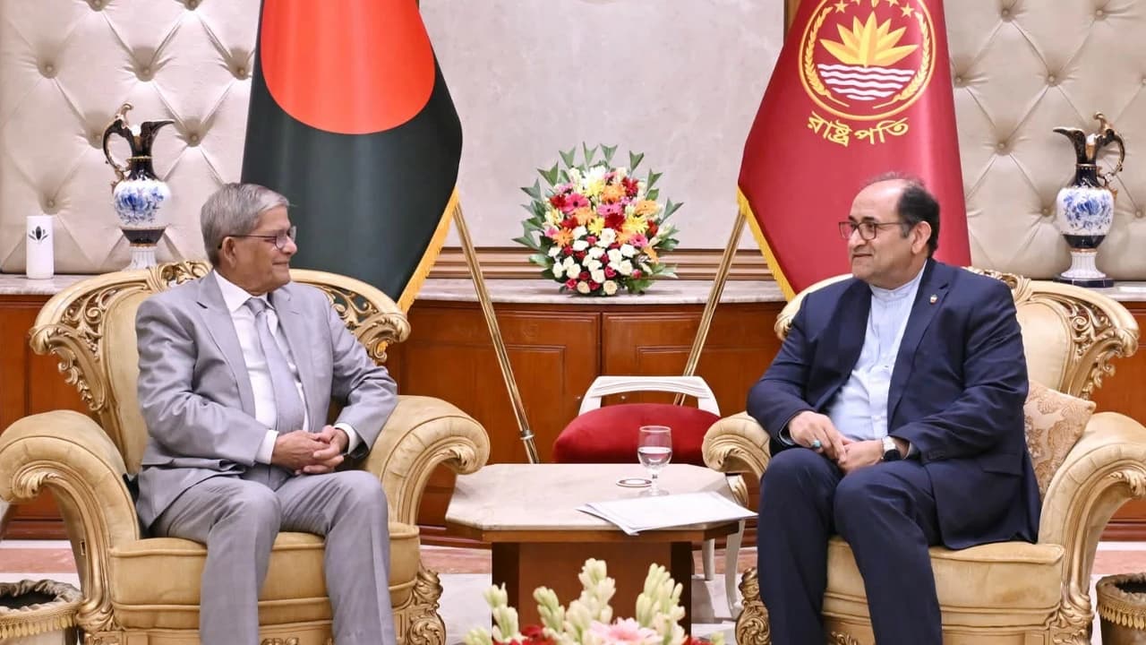 ইরানের রাষ্ট্রদূতের সঙ্গে রাষ্ট্রপতির সাক্ষাৎ, দ্বিপক্ষীয় সম্পর্ক জোরদারের প্রত্যাশা