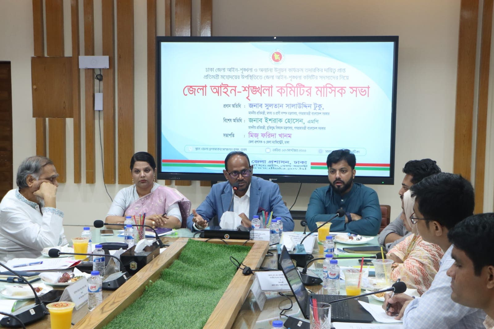 আইনশৃঙ্খলার পাশাপাশি উন্নয়ন বাধা দূর করতে হবে: মৎস্য ও প্রাণিসম্পদ প্রতিমন্ত্রী