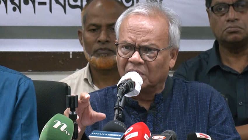 মতপার্থক্য থাকলেও ফ্যাসিবাদ ঠেকাতে ঐক্যের আহ্বান রিজভীর