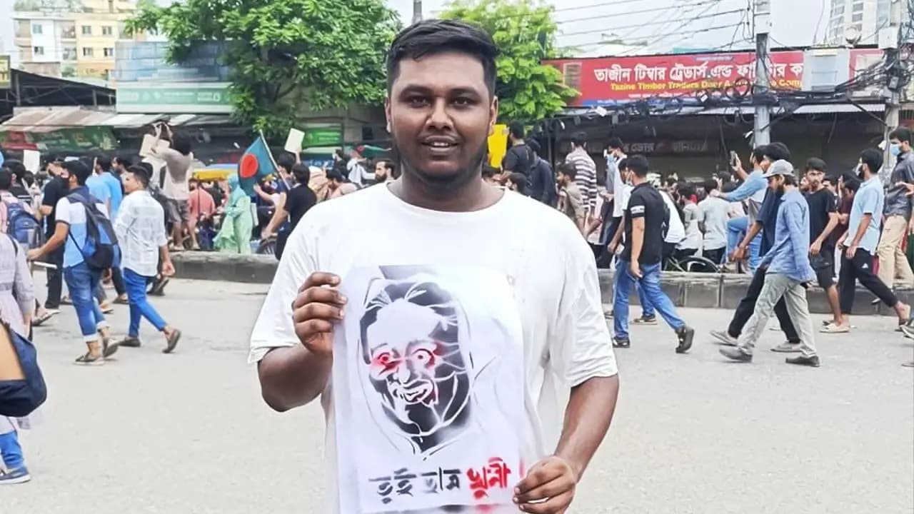 সন্ত্রাসবিরোধী মামলায় এনসিপি নেতা সজল গ্রেপ্তার