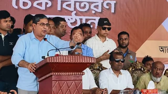 উন্নয়ন কর্মকাণ্ডের বিনিময়ে ভোট চাইলেন বিএনপি নেতা মীর শাহে আলম