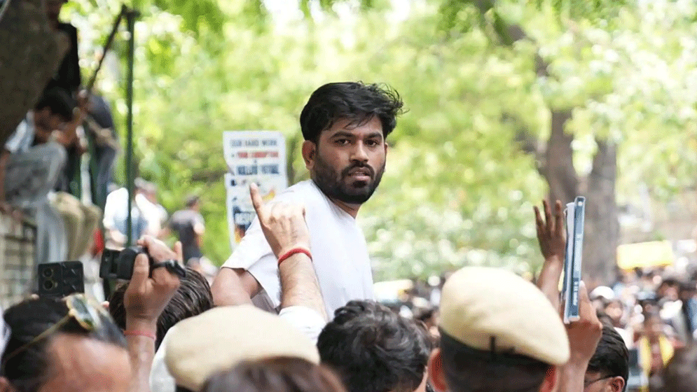 যন্তর মন্তরে বিক্ষোভ নিষিদ্ধ, পুরো দেশকে প্রতিবাদস্থল করার হুঁশিয়ারি দীপকের