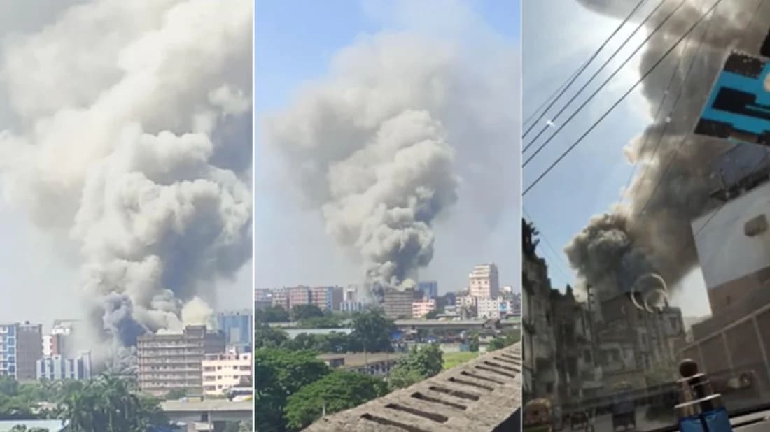 টঙ্গীতে ওষুধ কারখানার কেমিক্যাল গুদামে আগুন, নিয়ন্ত্রণে ফায়ার সার্ভিসের ৮ ইউনিট